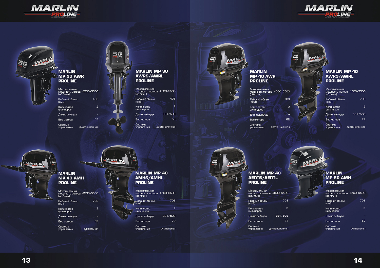 Лодочный мотор MARLIN PROLINE MP 30 AMHS в Якутске