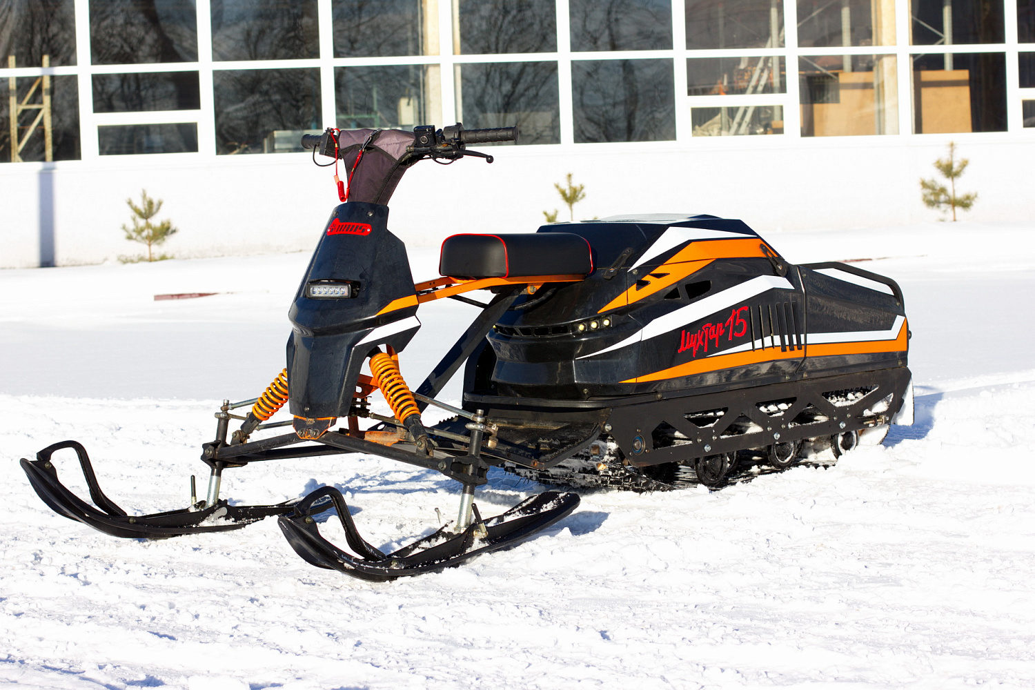 Мотобуксировщик IRBIS Мухтар 15 с лыжным модулем в комплекте в Якутске