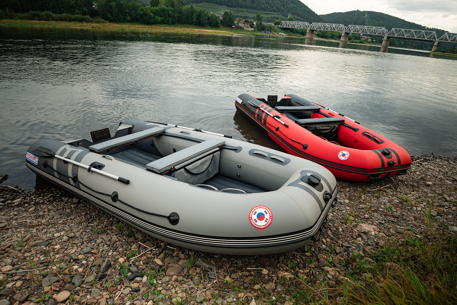 Лодка MISHIMO RIVER JET 390 под водомет в Якутске