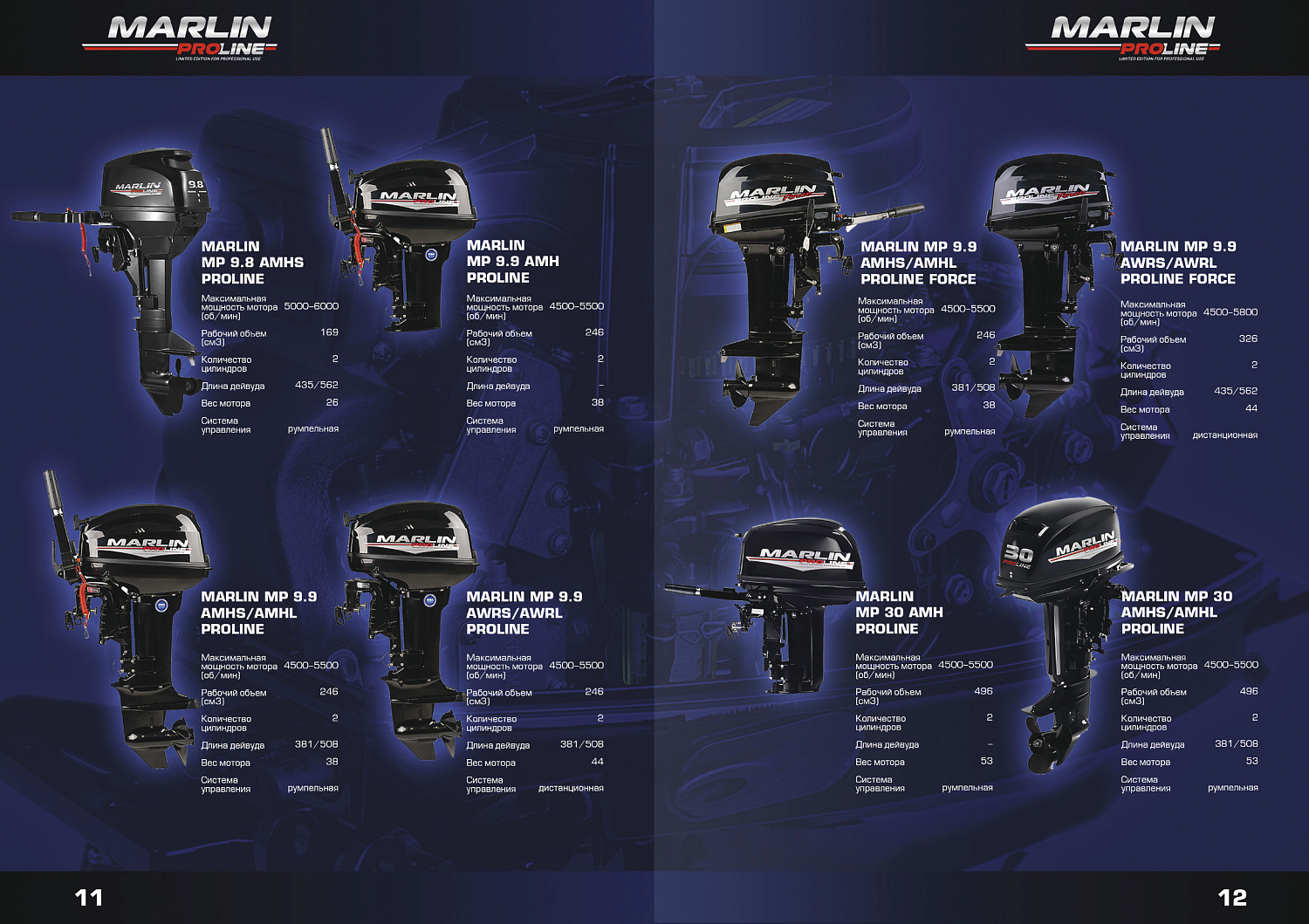 Лодочный мотор MARLIN PROLINE MP 30 AMHS в Якутске