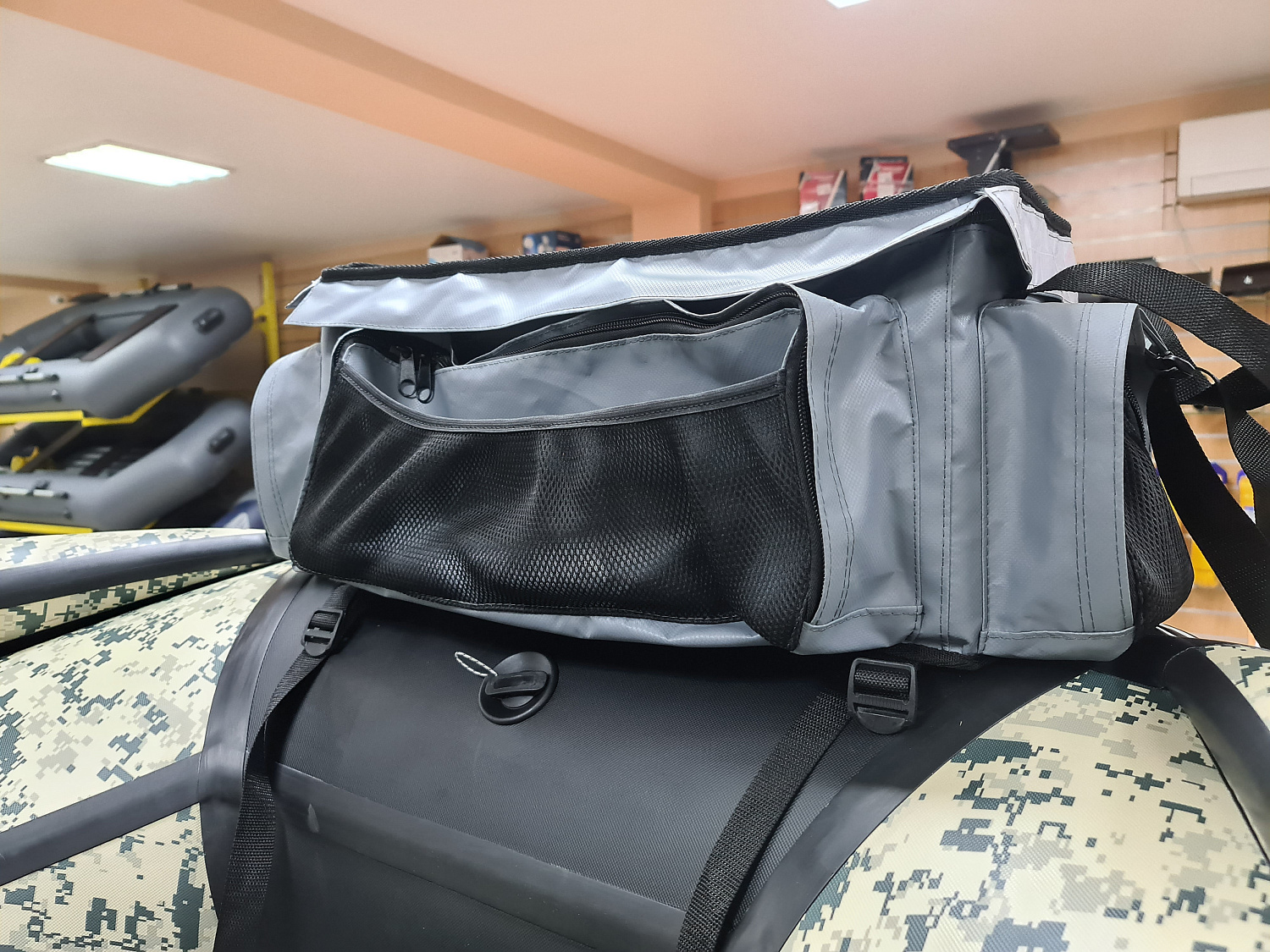 СУМКА ЛЮКС НА БАЛЛОН ДЛЯ ЛОДОК ПВХ 50Х25Х25 СМ в Якутске